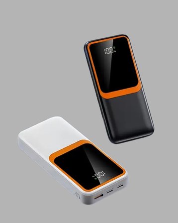 10.000 mAh Bataryalı Dijital Göstergeli Taşınabilir Powerbank