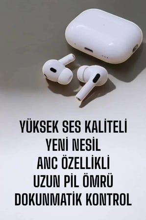 Kablosuz Bluetooth Kulaklık Gürültü Önleme Su Geçirmez Mikrofonlu