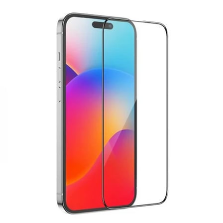 Hoco İphone 15 Plus İçin Hd Silk Screen Cam Koruyucu- 5775 Renk: Siyah