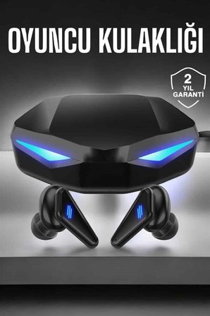 RGB Işıklı Yüksek Ses Kaliteli Gamer Kulaklık Bluetooth Bağlantılı