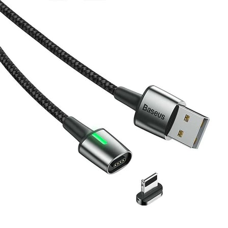 Baseus Zinc Magnetic Usb Kablo Şarj İPhone 14-13-12-11 1Metre