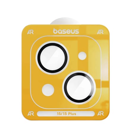 Baseus iPhone 15/15 Plus  için Corning Serisi HD Cam Kamera Koruyucu-(5775) — Renk: Şeffaf 2