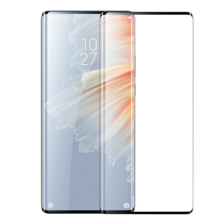 Baseus Xiaomi Mi Mix 4 0.25mm Kavisli Full Cam Ekran Koruyucu-(5775) — Renk: Siyah