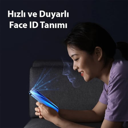 Crystalline İphone 15 Privacy Hayalet Full Koruma Cam Ekran Koruyucu- 5775 Renk: Şeffaf 2 