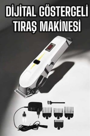 Tıraş Makinesi Uzun Ömürlü Batarya Keskin Bıçaklar ve Profesyonel
