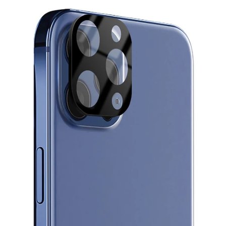 İPhone 12 Pro Max 6.7 3D full Kaplama Tempered Cam Kamera Koruyucu-(5775)