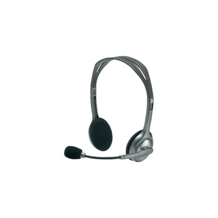 LOGITECH H110 981-000271 35mm Jac Çağrı Merkezi Ofis Toplantı Konuşmacı Tipi Microfonlu Kulaklık(192