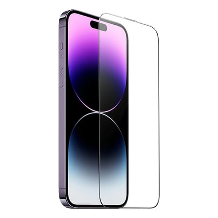 Hoco iPhone 14 Pro AR Yansıma Önleyici Temperli Cam Ekran Koruyucu-(5775) — Renk: Şeffaf 2