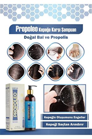 Bal Ve Propolis Özlü Kepeğe Karşı Şampuan 250g