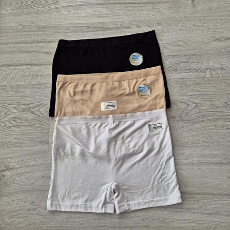 Kadın 3'lü Bamboo Boxer ( Berrak )