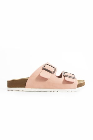 Mikanos Aryan Unisex Ortapedik Eva Taban Comfort Çift Bantlı Tokalı Günlük Rahat Sandalet Terlik