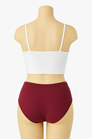 3’lü Paket Kadın Yüksek Bel Toparlayıcı Bato Külot – Ultra Yumuşak Pamuklu Kumaş