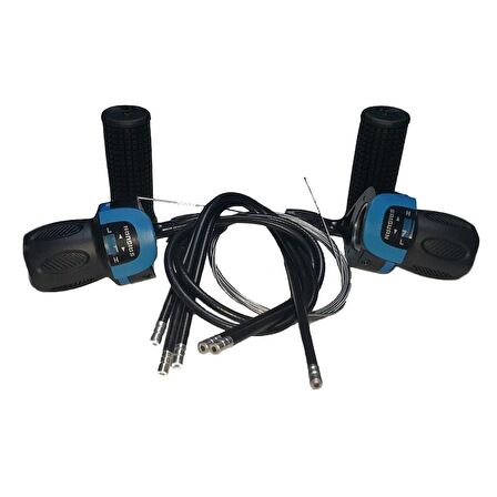 HSGL BİSİKLET GÖSTERGELİ MAVİ VİTES KOLU