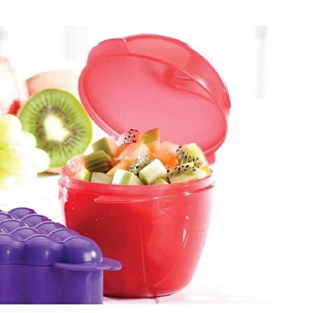 Tupperware ELMA SAKLA BAHARATLIK SAKLAMA KABI PEMBE 