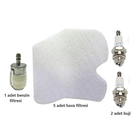 HSGL HUSQVARNA 235 236 240 HAVA ve BENZİN FİLTRE BUJİ SET