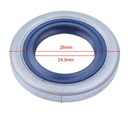 Hsgl Motorlu Testere Husqvarna 61 / 268 / 272 Krank Keçesi Oil Seal