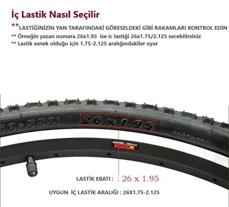 Hsgl Bisiklet 12 Jant 2 adet İç Lastik 12X12 1/2X2 1/4  Çocuk Bisiklet 12 jant
