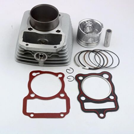 Hsgl Motorsiklet Drıft MH 150 Silindir 62mm  Piston ATG Sekman Conta Takım 51014