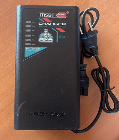 Hsgl Elektrikli Bisiklet E bike Tam Otomatik Devre Kesicili Şarj Cihazı  72 Volt 80 Amper