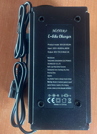 Hsgl Elektrikli Bisiklet E bike  Şarj Cihazı  60 Volt 50-80 Amper