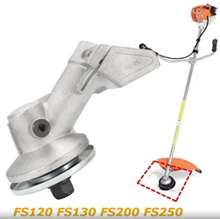 Hsgl Stıhl Fr 400 / 450/480 Motorlu Tırpan  Rediktör Kare 26 mm  4T  Tırpan Başlık Yedek Parça AksesuaR