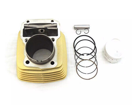 Hsgl Motorsiklet CG125 cc sarı gold  56.5mm Silindir Piston segman Takımı 