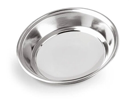 Hsgl Anadol  Servis Çelik Tabak No:5  21 cm  yemek Servis Tabağı