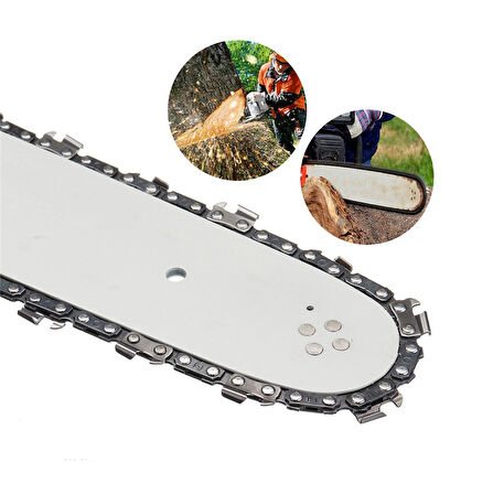 Hsgl Motorlu Testere Husqvarna Uyumlu 3/25 33 Diş Kılavuz 2T yağ Buji Set Husq 51 55 137 142 435 450359 360 455 Modellere uyumlu