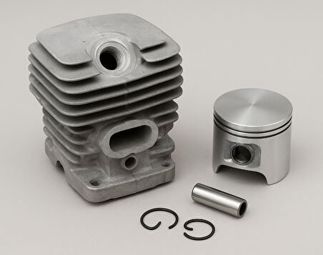 Hsgl Motorlu Testere Silindir ve Piston Seti  Stihl MS380  038 Uyumlu  52mm
