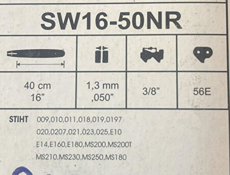Hsgl Motorlu Testere Pala  Zincir Seti 91 – 27.5 Diş | Stihl MS170, MS180, MS210, 017, 018, 021 Uyumlu