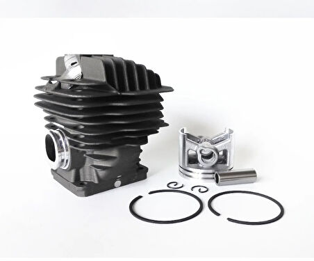 HSGL motorlu testere Stıhl 440 / 044 Uyumlu 50 mm Silindir Piston Seti  12 mm Pimli  Motorlu Testere Yedek Parça