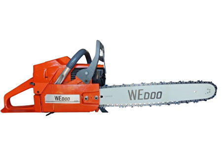 HSGL wedo EH268 Benzinli Motorlu Testere  66.7cc 4.4 BG Güçlü Ağaç Kesim Motoru  Profesyonel Ormancı Testere