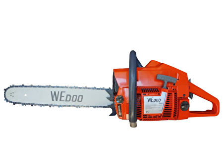 HSGL WEDO EH61 Benzinli Motorlu Testere  61.5cc 3.9BG Güçlü Ağaç Kesim Motoru  Profesyonel Benzinli Testere