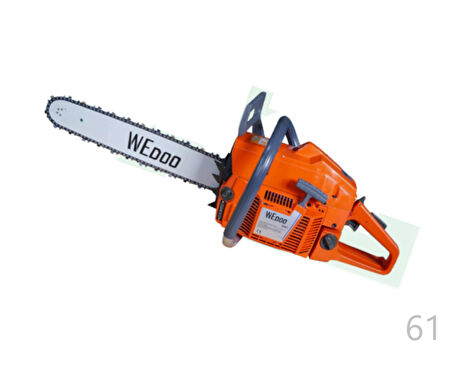HSGL WEDO EH61 Benzinli Motorlu Testere  61.5cc 3.9BG Güçlü Ağaç Kesim Motoru  Profesyonel Benzinli Testere