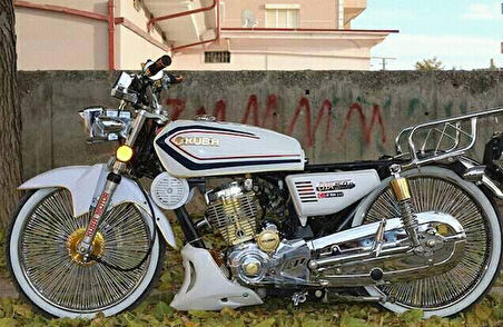 HSGL Motosiklet Motor Alt Rüzgarlık Beyaz  CG Uyumlu Dayanıklı Alt Koruma Parçası