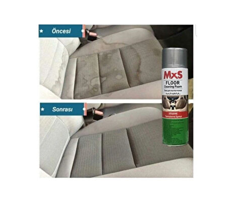 HSGL MxS Oto Araç İçi Döşeme ve Koltuk Temizleme Köpük Spreyi  500 ml Derinlemesine Temizlik Hoş Koku Kolay Uygulama