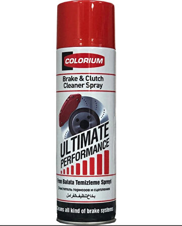 HSGL Colorium Fren Balata Temizleme Sprey 500 ml  Güçlü Yağ, Kir ve Toz Sökücü Temizleyici Sprey