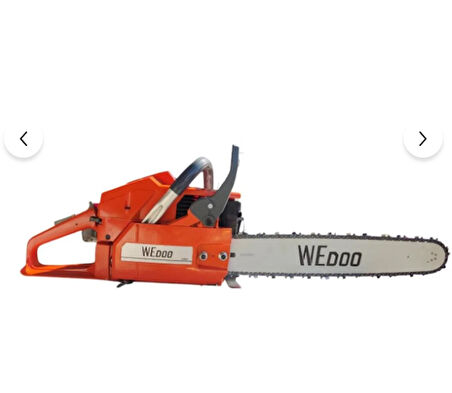 HSGL WEDO EH61 Benzinli Motorlu Testere 61.5cc 3.9BG + Kabuk Soyma Makinesi Aparatı (Profesyonel Ağaç Kesim ve Soyma Seti)