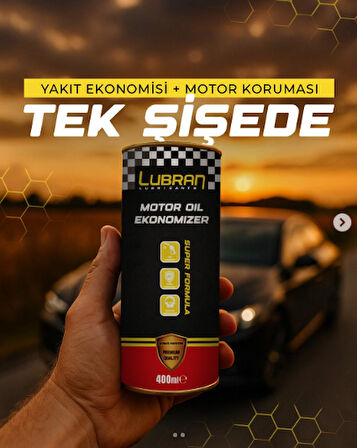 HSGL Lubran Motor Oil Ekonomizer 400ml Motor Koruyucu Yağ Katkısı Performans Artırıcı Ses Azaltıcı