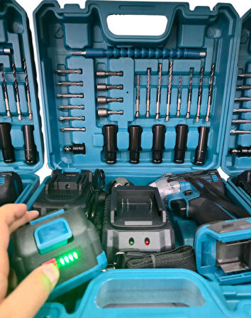 HSGL HKT-508 450Nm Akülü Darbeli Somun Sökme – 36V Çift Akülü, Yüksek Torklu Profesyonel Lokma Makinesi