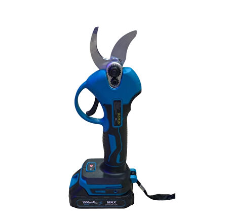 HSGL HKT-515 32mm Akülü Budama Makası  Yedek Bıçak Hediyeli, Güçlü 2 Akülü Profesyonel Bahçe Budama Makinesi