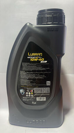 HSGL Lubran 4T MotoJet 10W-40 API SL Motor Yağı 1 Litre Yüksek Performanslı 4 Zamanlı Motosiklet Yağ