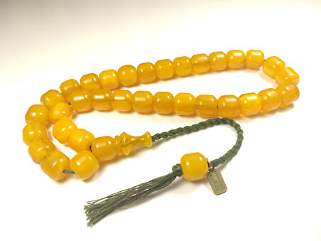 Osama Omari Usta Eseri 50 Yaşında İmame Oturtma Havşalı Alman Faturan Tesbih Sertifikalı 6062