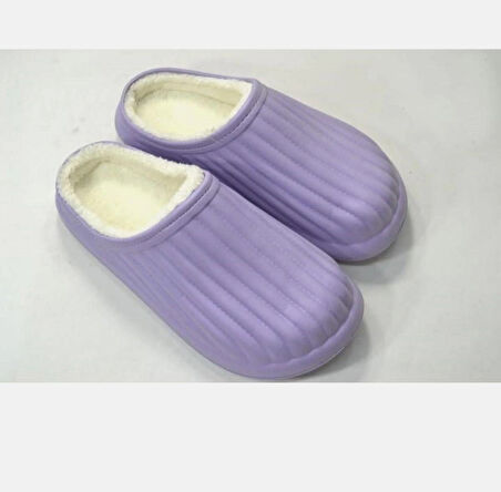 Kışlık İçi Kürklü Crocs Sabo Terlik