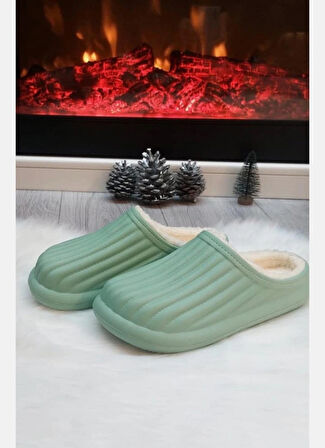 Kışlık İçi Kürklü Crocs Sabo Terlik
