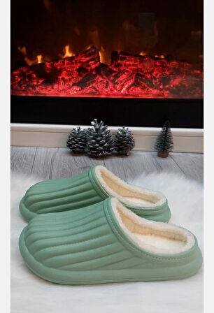 Kışlık İçi Kürklü Crocs Sabo Terlik