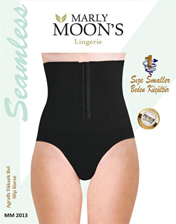 Premium Yüksek Bel Kadın Slip Korse – Agraflı, Rahat Ve Toparlayıcı Vücut Inceltici Etkili