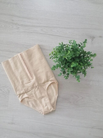 Premium Yüksek Bel Kadın Slip Korse – Agraflı, Rahat Ve Toparlayıcı Vücut Inceltici Etkili