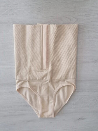 Premium Yüksek Bel Kadın Slip Korse – Agraflı, Rahat Ve Toparlayıcı Vücut Inceltici Etkili