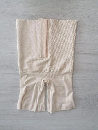 Premium Kadın Yüksek Bel Diz Üstü Korse – Agraflı, Toparlayıcı Ve Vücut Inceltici Etkili